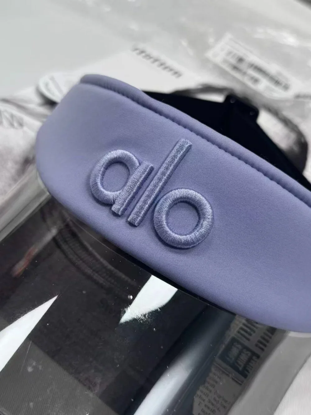 💜💙Alo Yoga Airlift Solar Visor Lilac Blue Tennis Golf Cap NWT